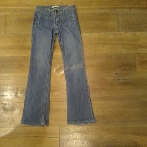 CAbi 318L Farrah Bootcut Jeans. Blue Denim Size 2